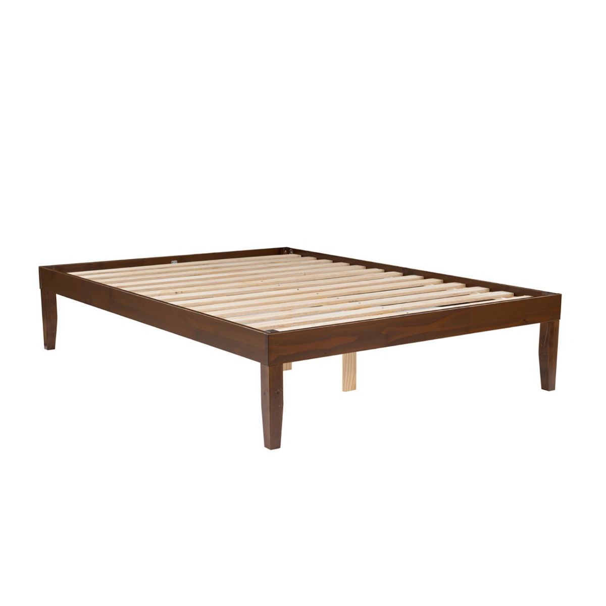 Picture of Full Walnut Platform Bed