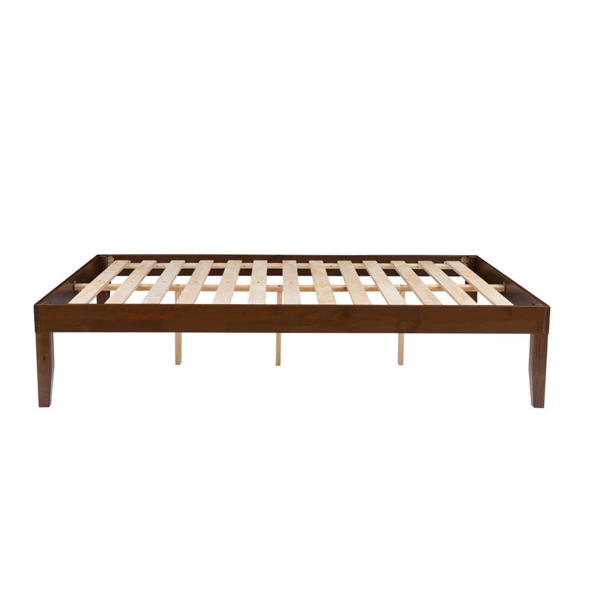 Picture of Full Walnut Platform Bed