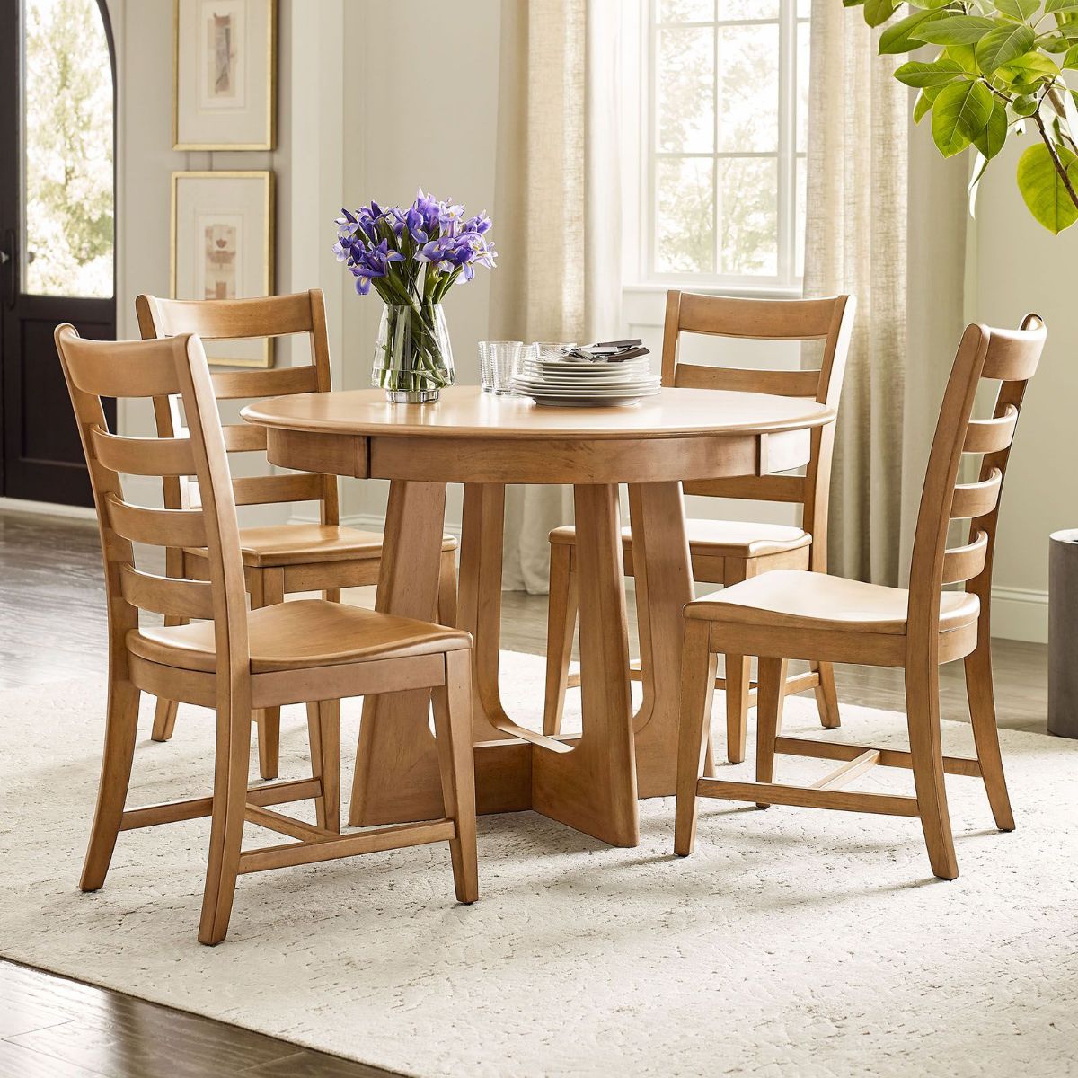 Picture of Kafe Cappuccino Ladderback Side Chair