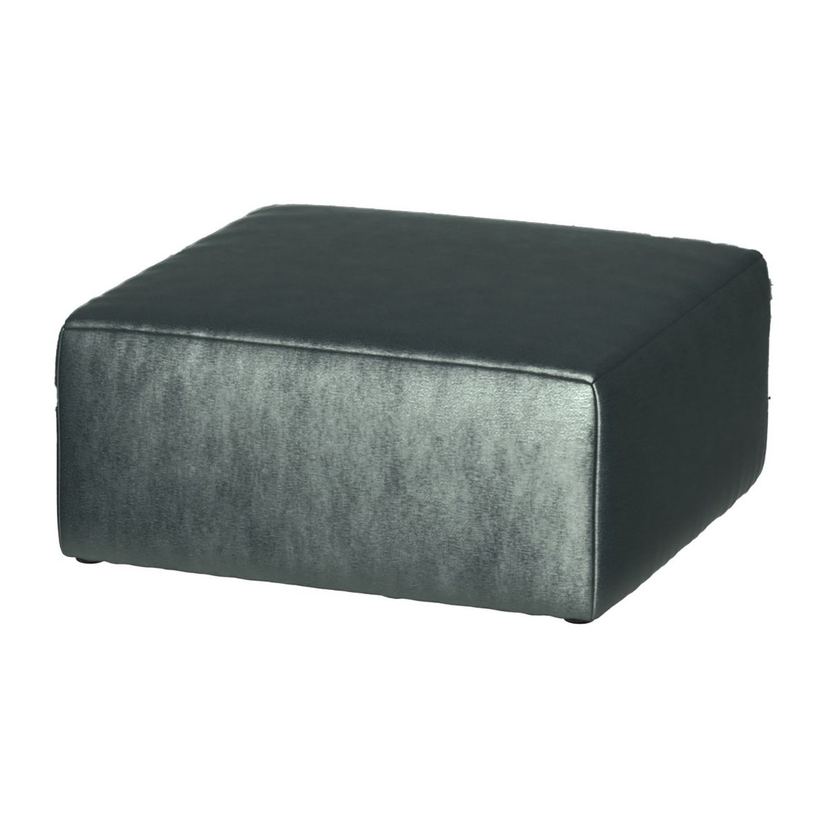 Picture of Remington Pine Velvet Ottoman