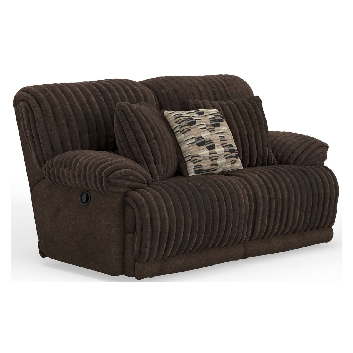 Picture of Hollifield Chocolate Recliner Loveseat