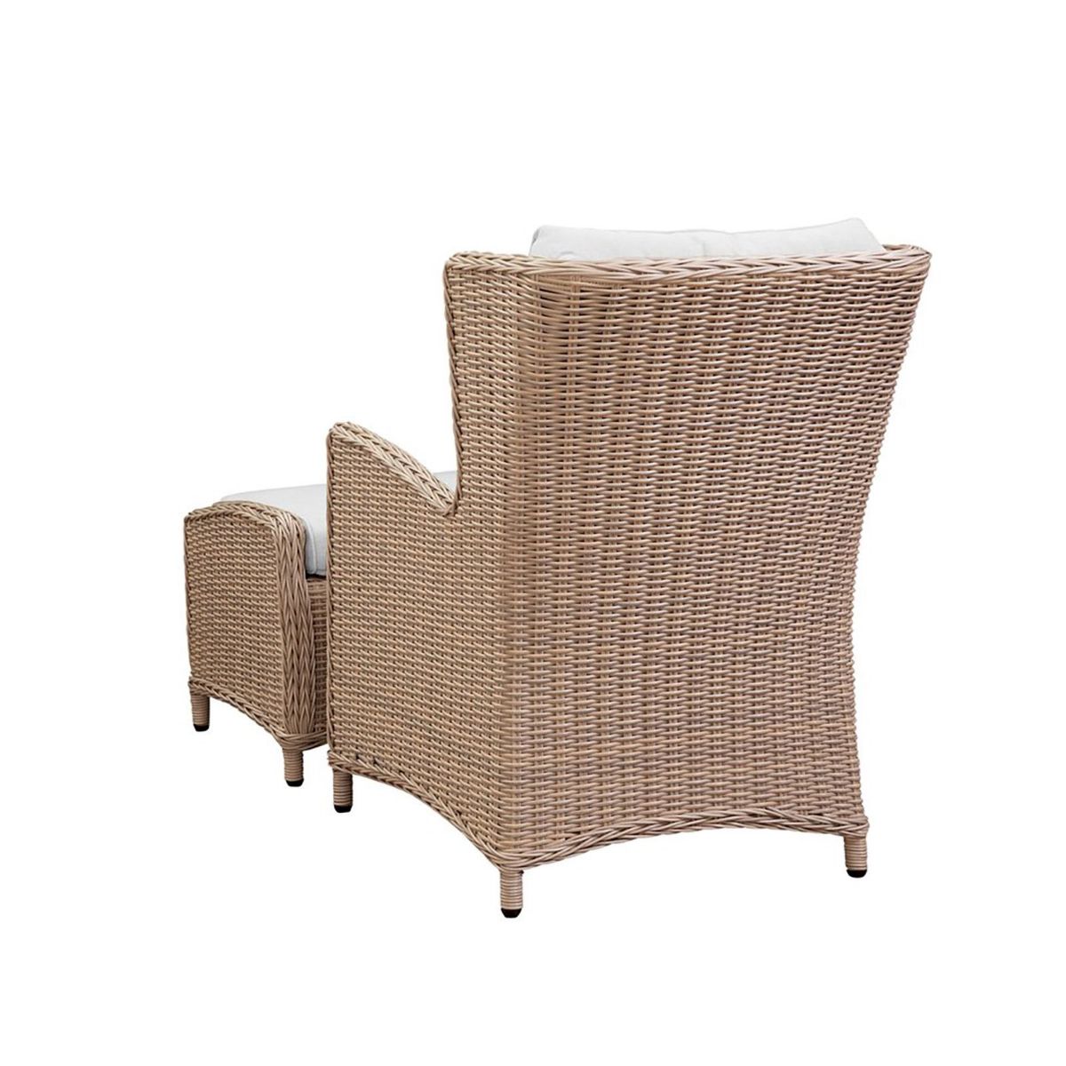 Picture of Biscayne Outdoor Lounge Chair & Footstool