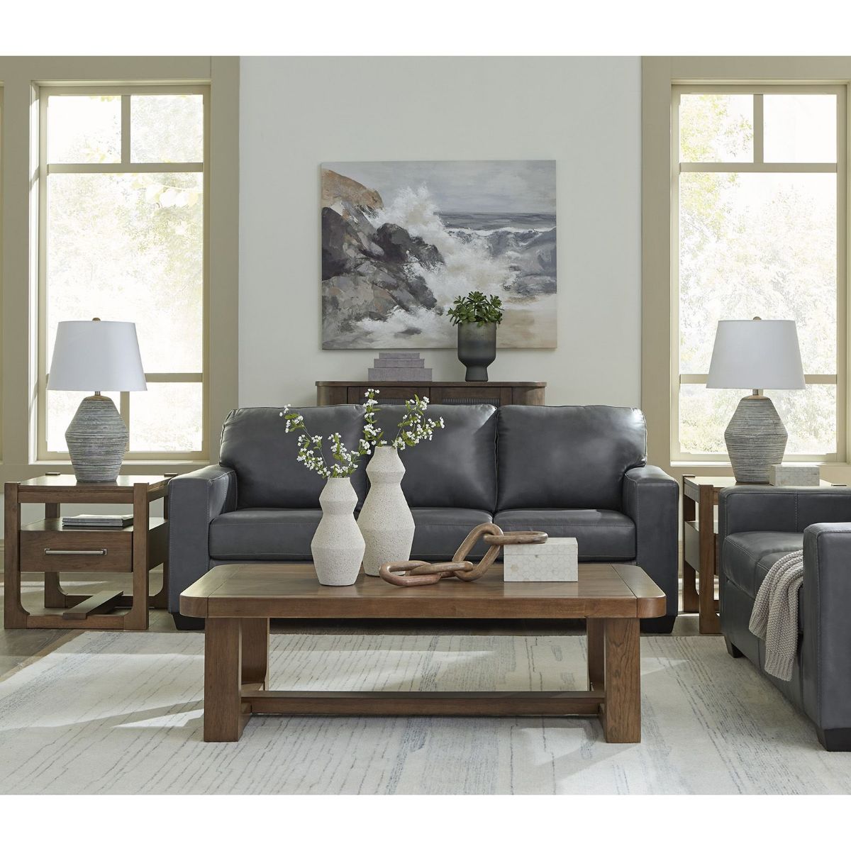 Picture of Bolsena Admiral Leather Sofa