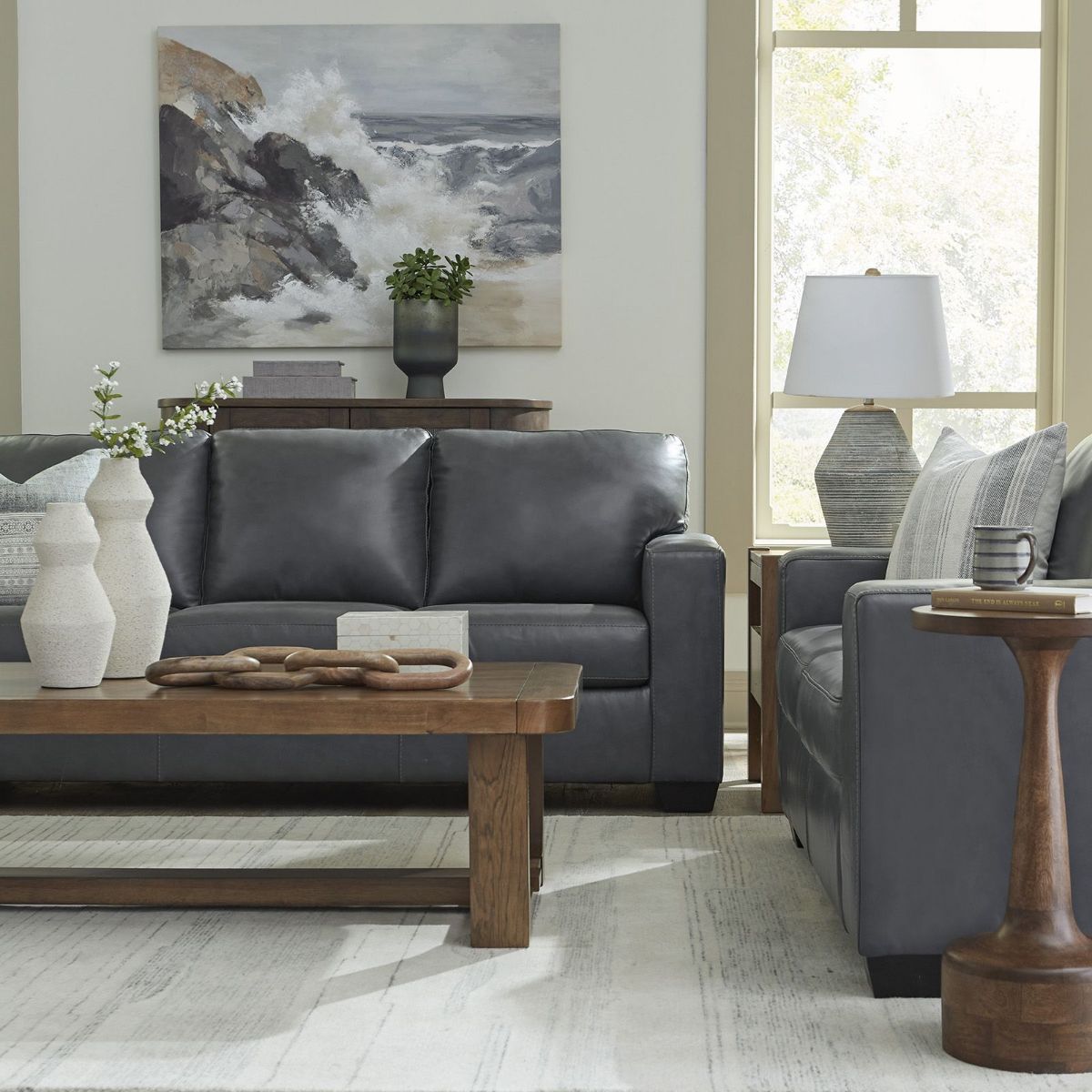 Picture of Bolsena Admiral Leather Sofa