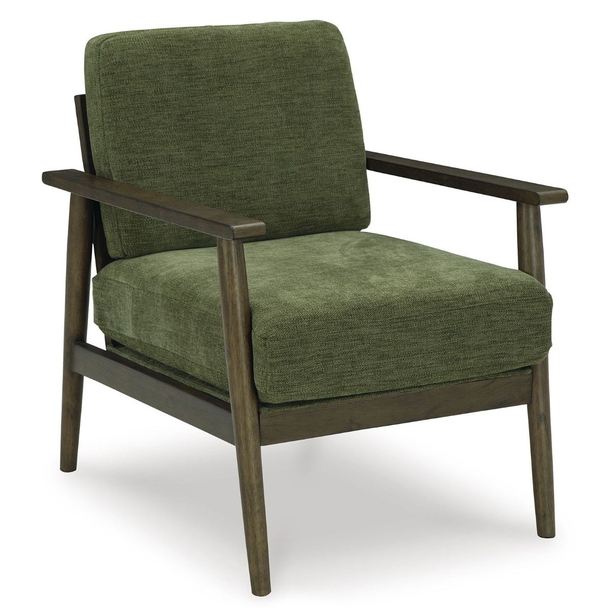 Picture of Bixler Olive Showood Accent Chair