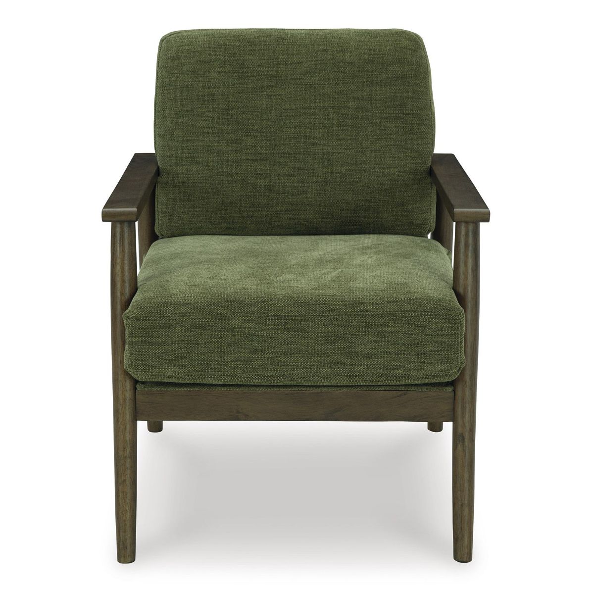 Picture of Bixler Olive Showood Accent Chair