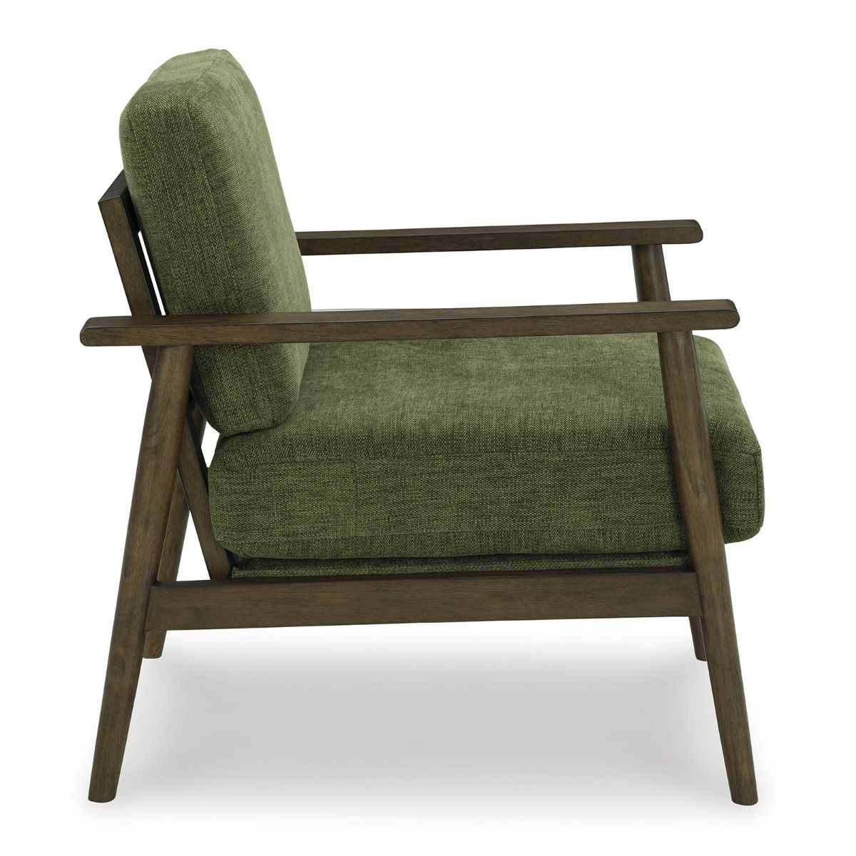 Picture of Bixler Olive Showood Accent Chair
