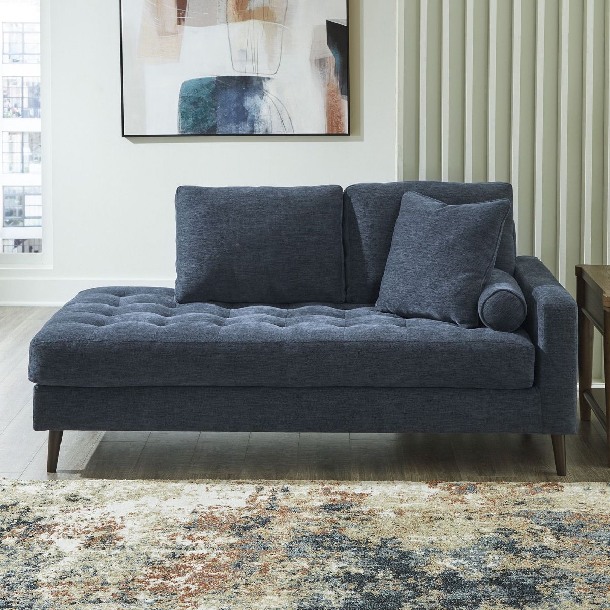 Picture of Bixler Navy Chaise
