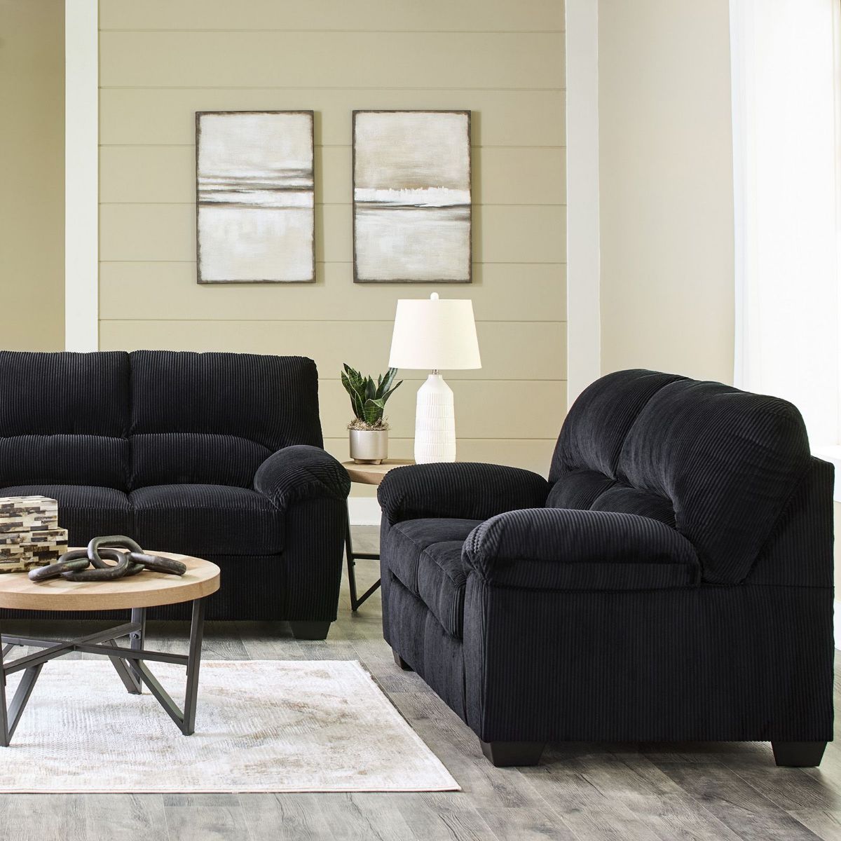 Picture of SimpleJoy Onyx Loveseat