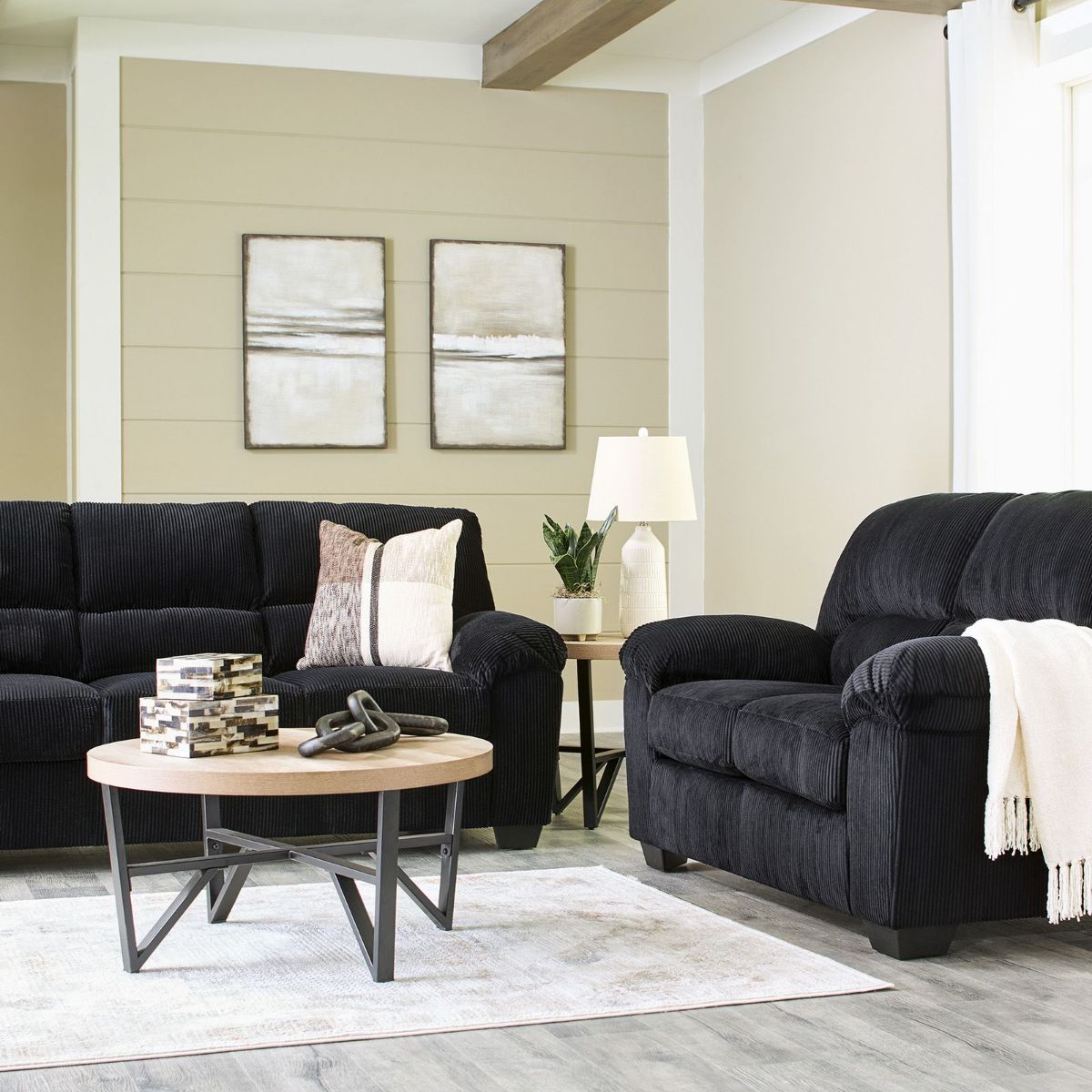 Picture of SimpleJoy Onyx Loveseat