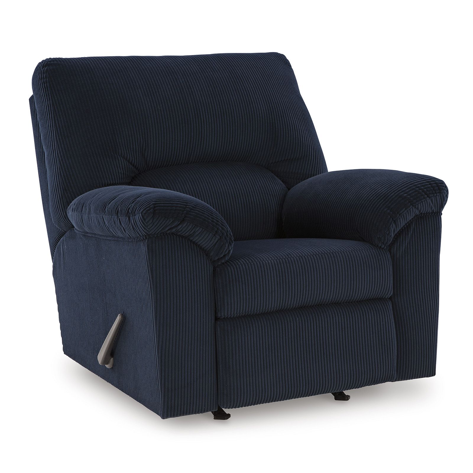 SimpleJoy Navy Rocker Recliner