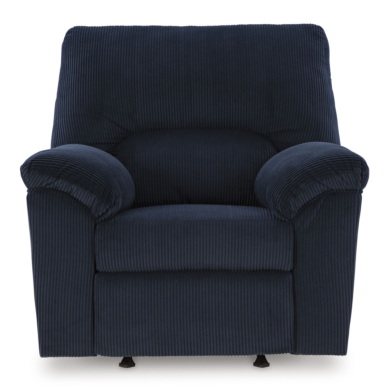 SimpleJoy Navy Rocker Recliner