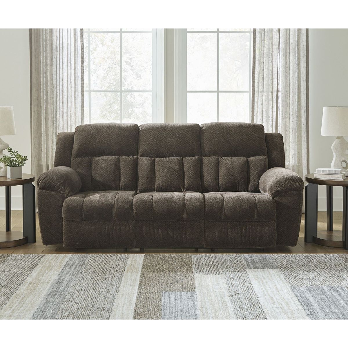 Picture of Frohn Chocolate Recliner Sofa