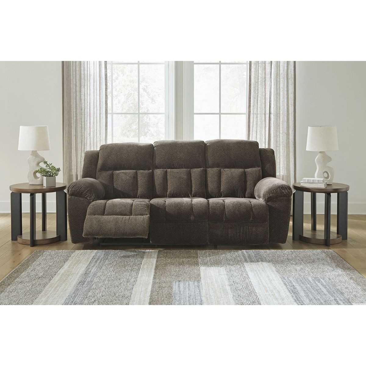 Picture of Frohn Chocolate Recliner Sofa