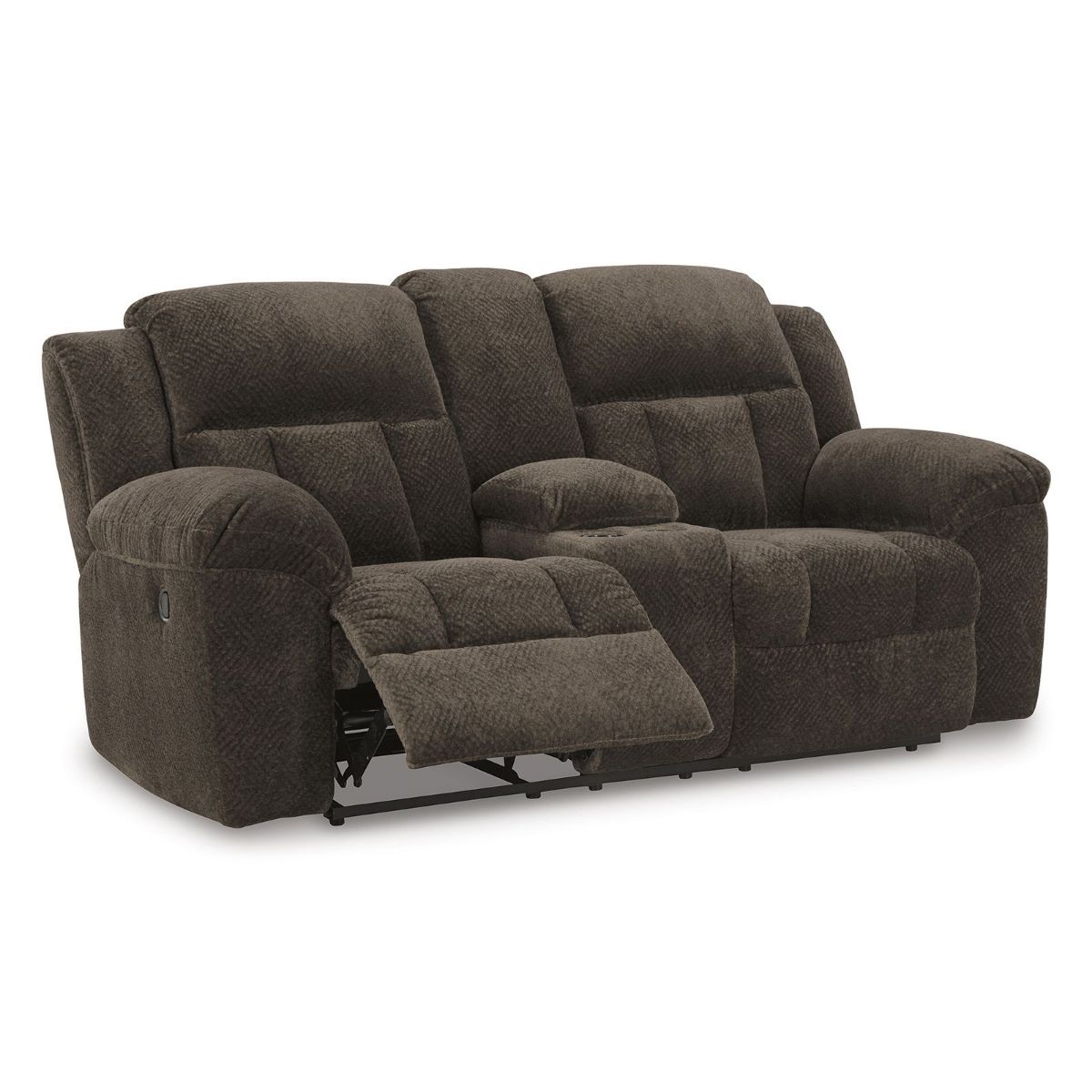 Picture of Frohn Chocolate Recliner Loveseat
