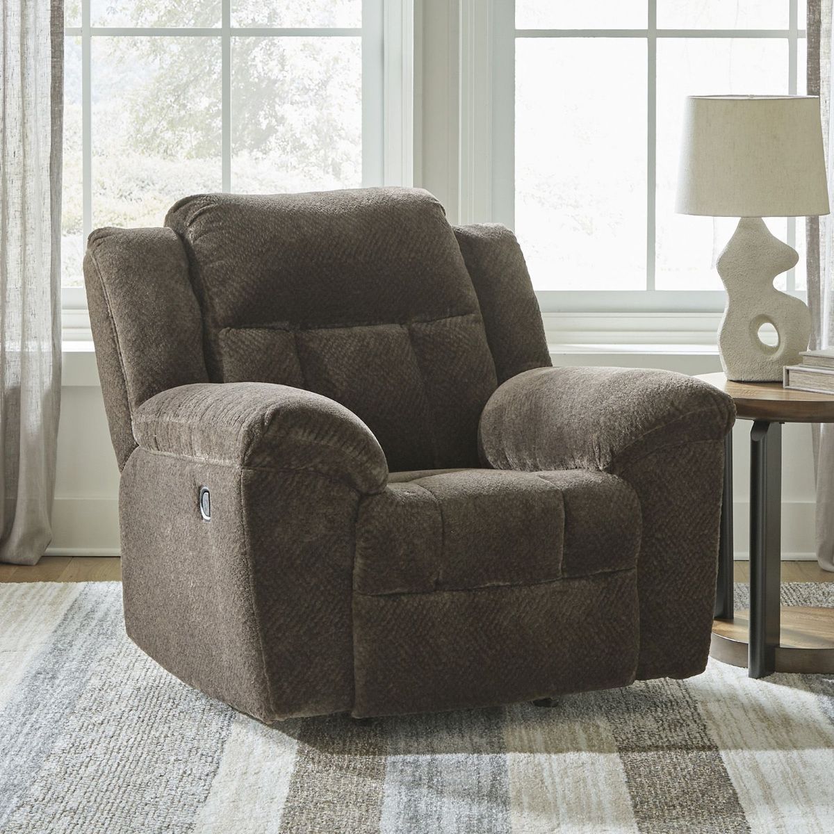 Picture of Frohn Chocolate Rocker Recliner