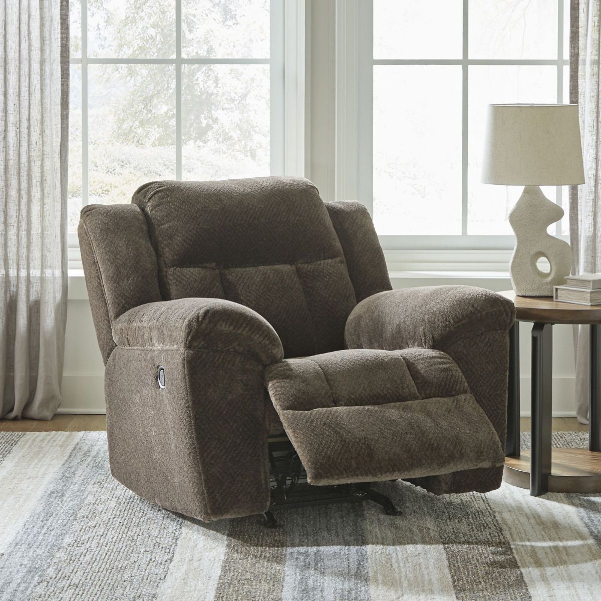Picture of Frohn Chocolate Rocker Recliner