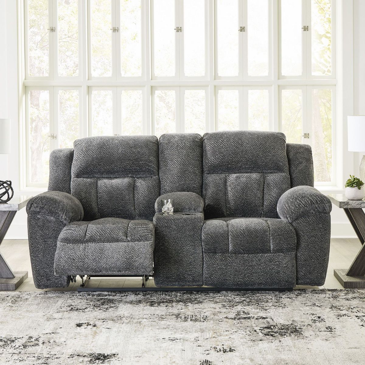 Picture of Frohn Graphite Recliner Loveseat