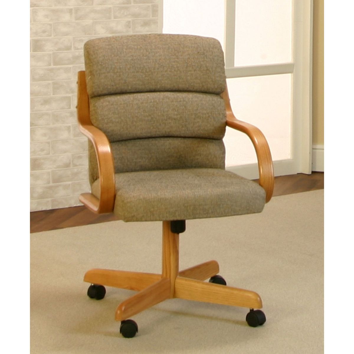 Picture of Oak Trim Swivel Chair