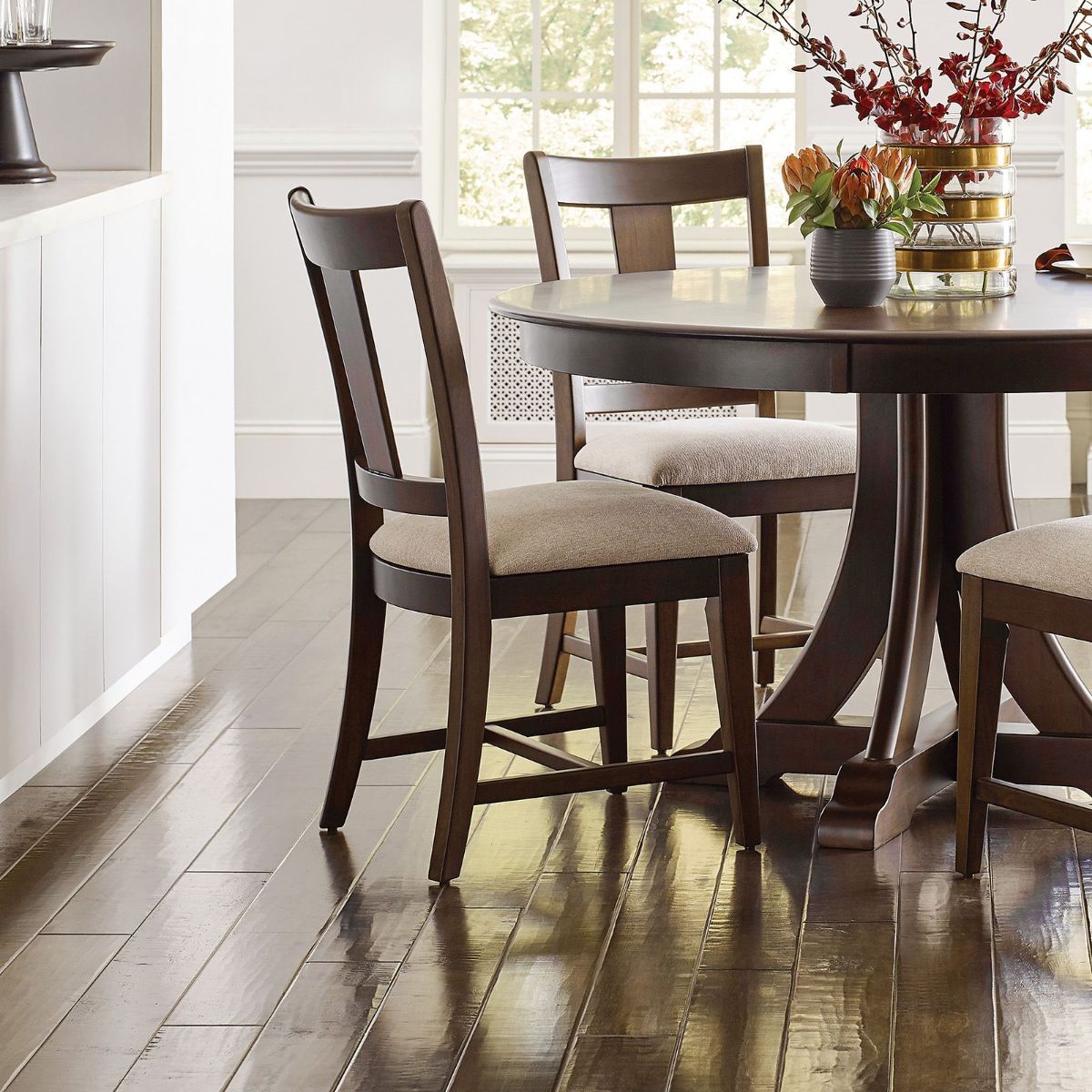 Picture of Kafe Mocha Ladderback Side Chair