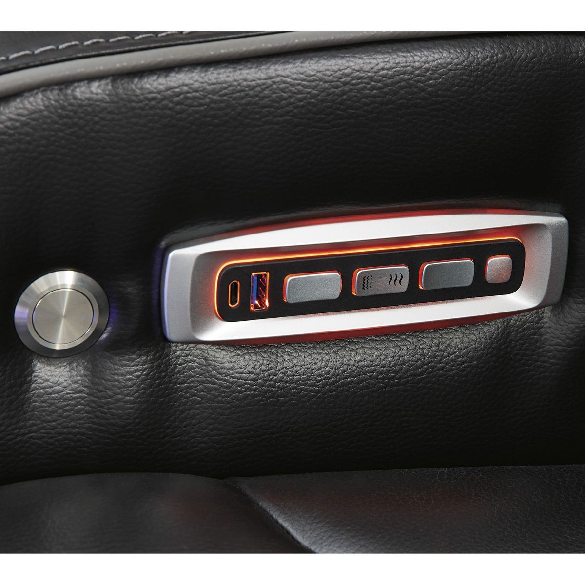 Picture of Boyington Black Leather Power Recliner Loveseat