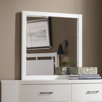 Picture of Lodge & Loft Soft White Mirror