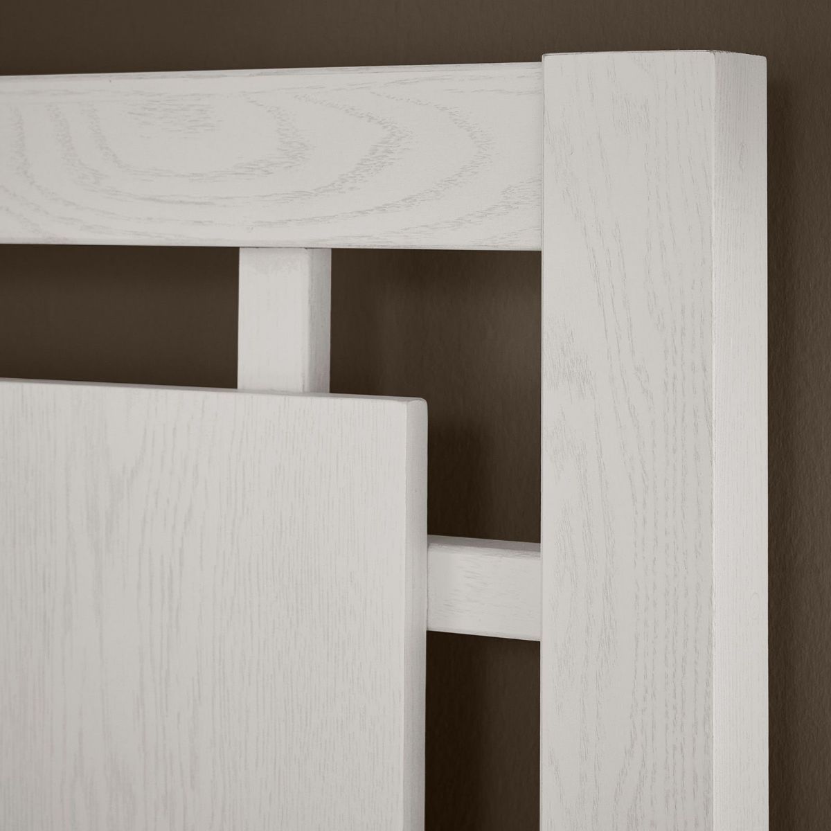 Picture of Lodge & Loft Soft White Floating Panel King Bed