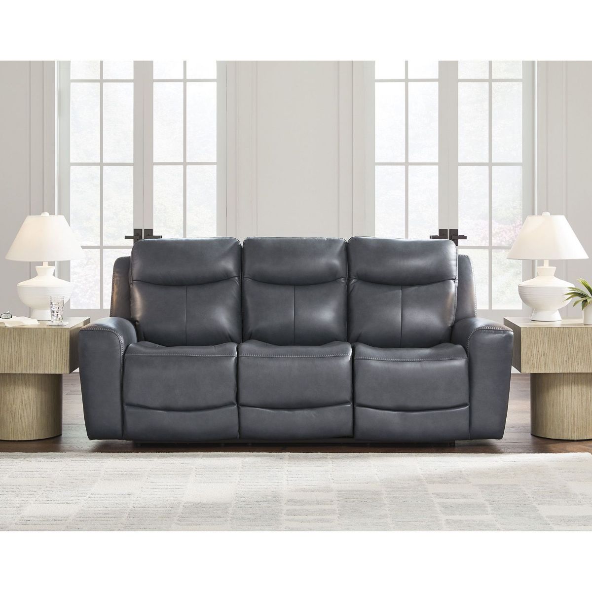 Picture of Next Move Admiral Leather Power Recliner Sofa