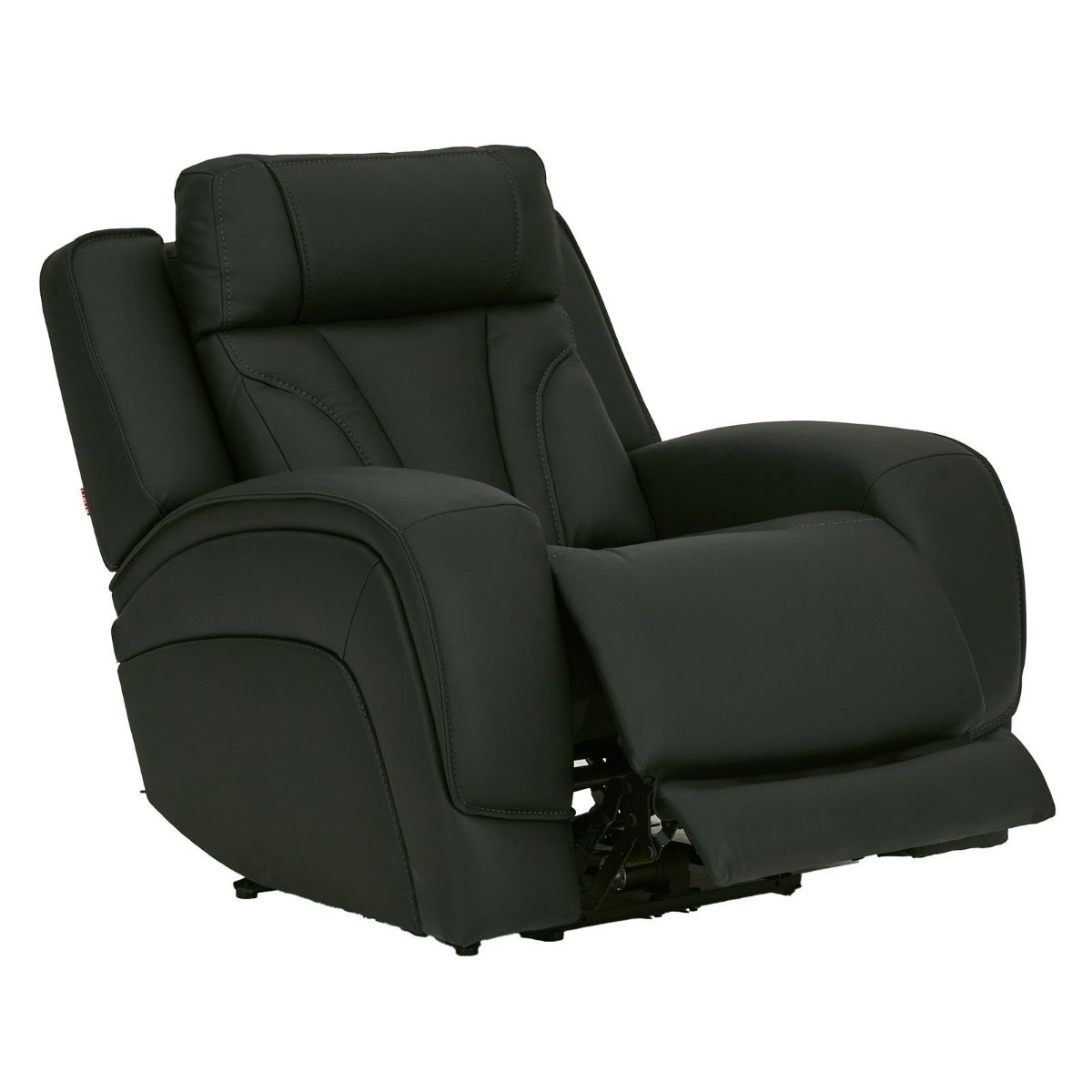 Picture of Blanca Jet Black Leather Power Recliner