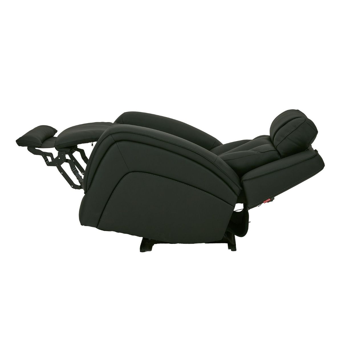 Picture of Blanca Jet Black Leather Power Recliner