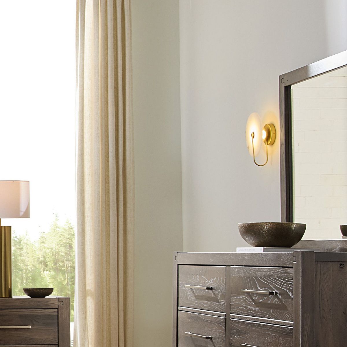 Picture of Joinery Espresso Landscape Mirror