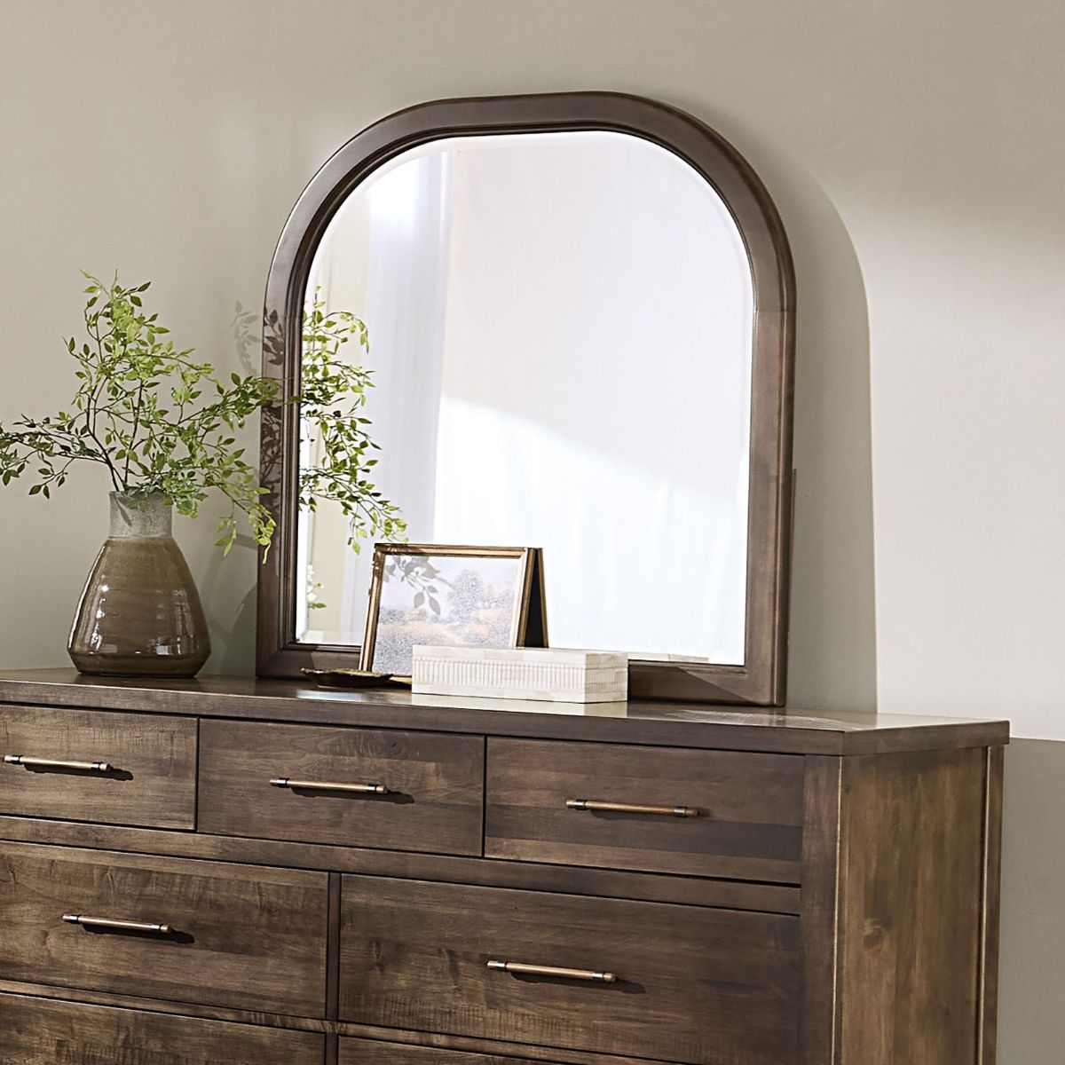 Picture of Pure Maple Syrup Arched Mirror