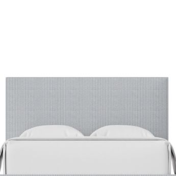 Picture of Amelia Navy Striped Upholstered Queen Headboard