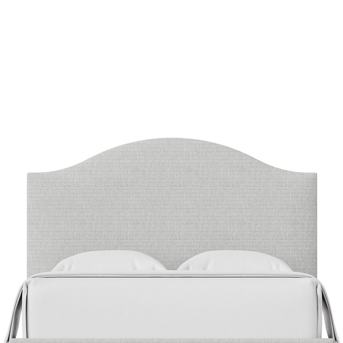 Picture of Emily Forest Green Upholstered Queen Headboard