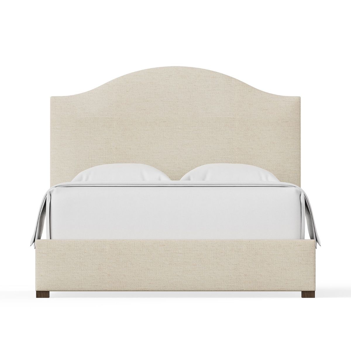 Picture of Emily Ivory Cream Upholstered Queen Headboard