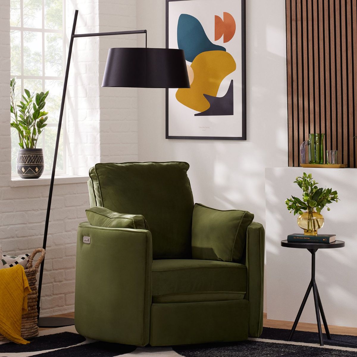 Picture of Corey Royale Forest Power Swivel Chair