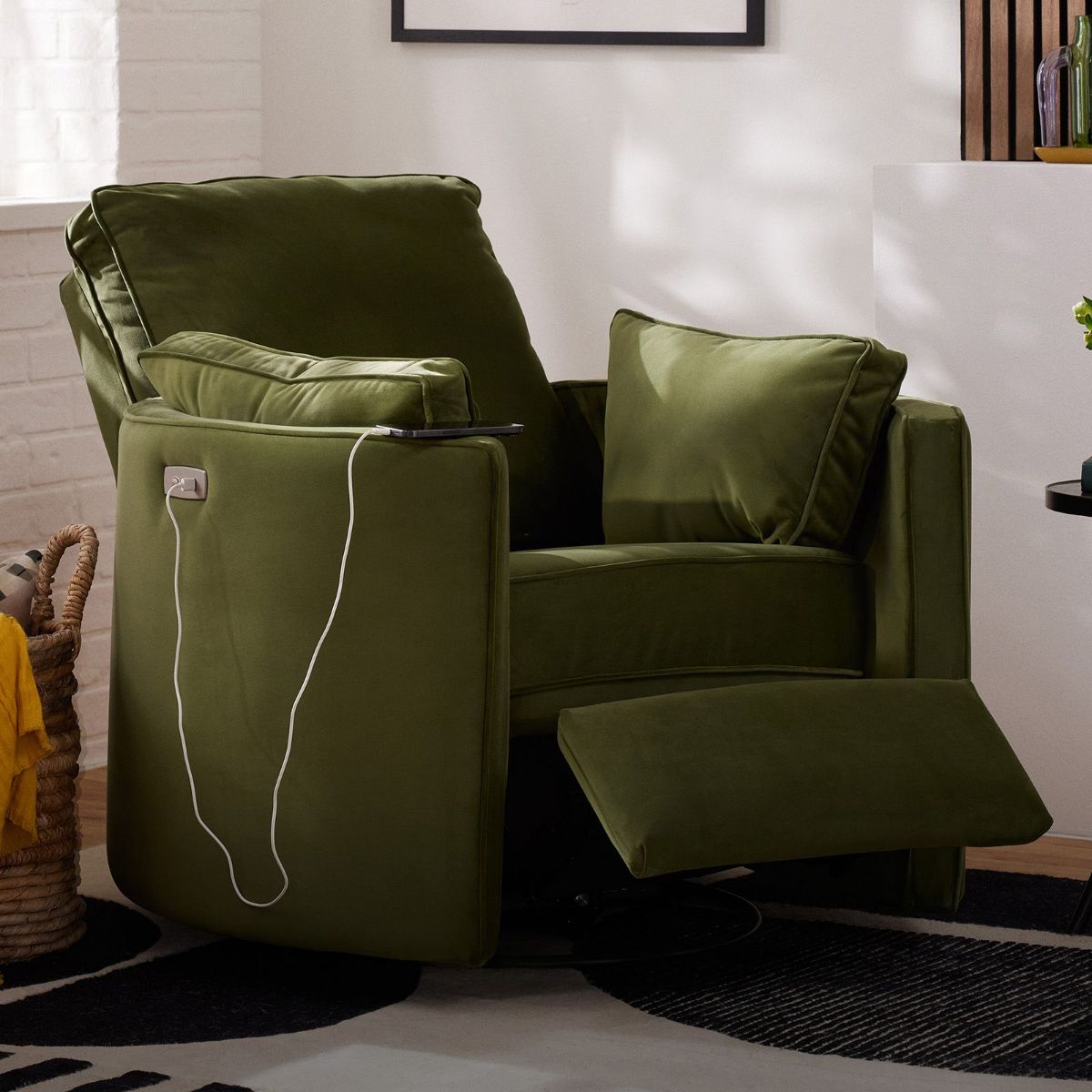 Picture of Corey Royale Forest Power Swivel Chair