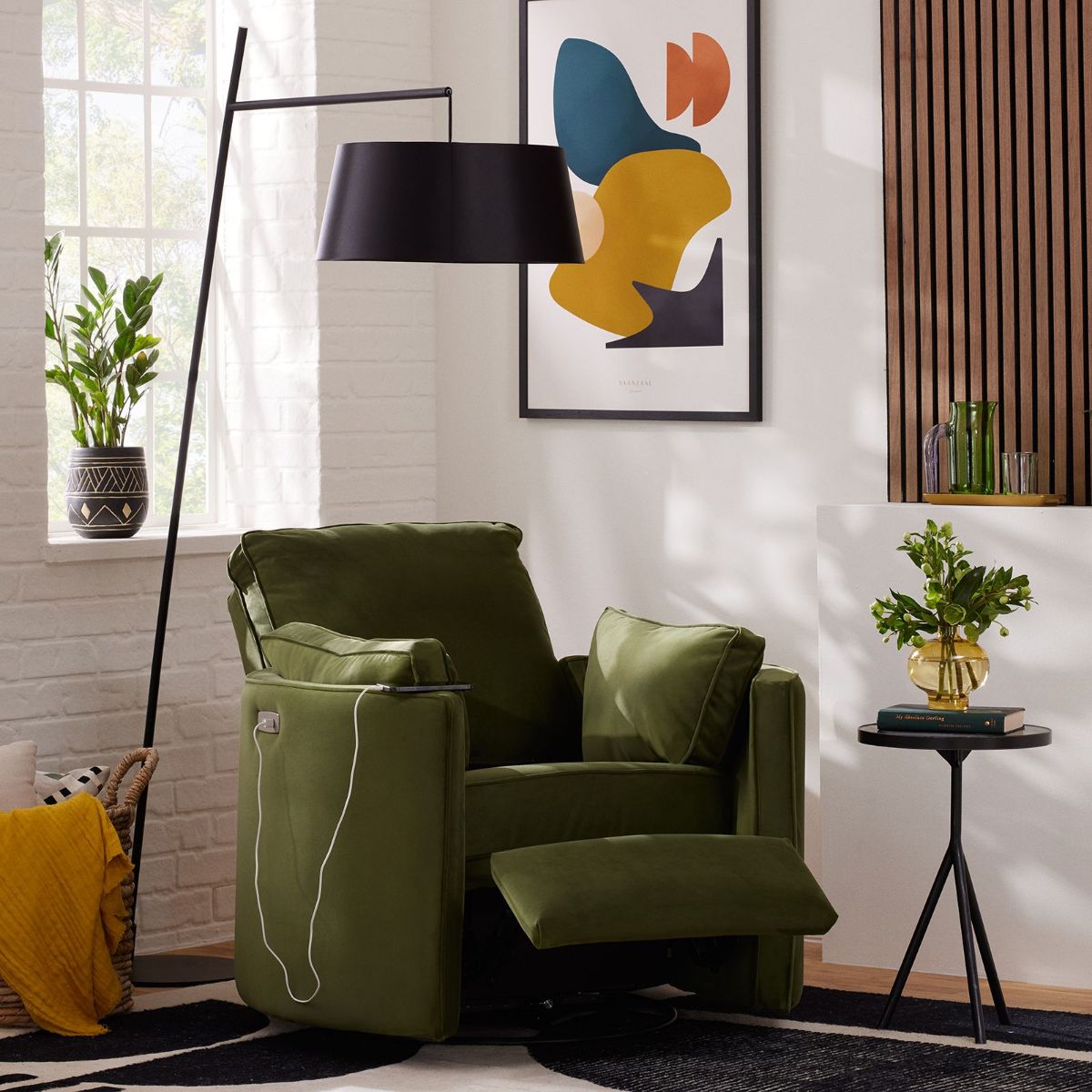 Picture of Corey Royale Forest Power Swivel Chair