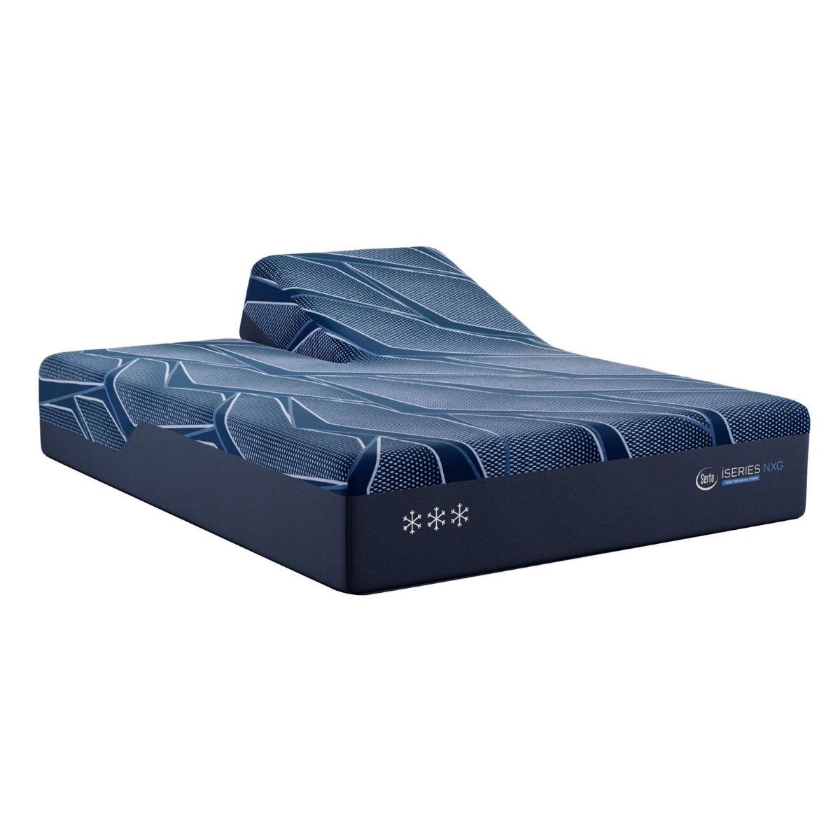 Picture of Queen Split Head iSeries NXG 4500 Ultra Plush Foam Mattress