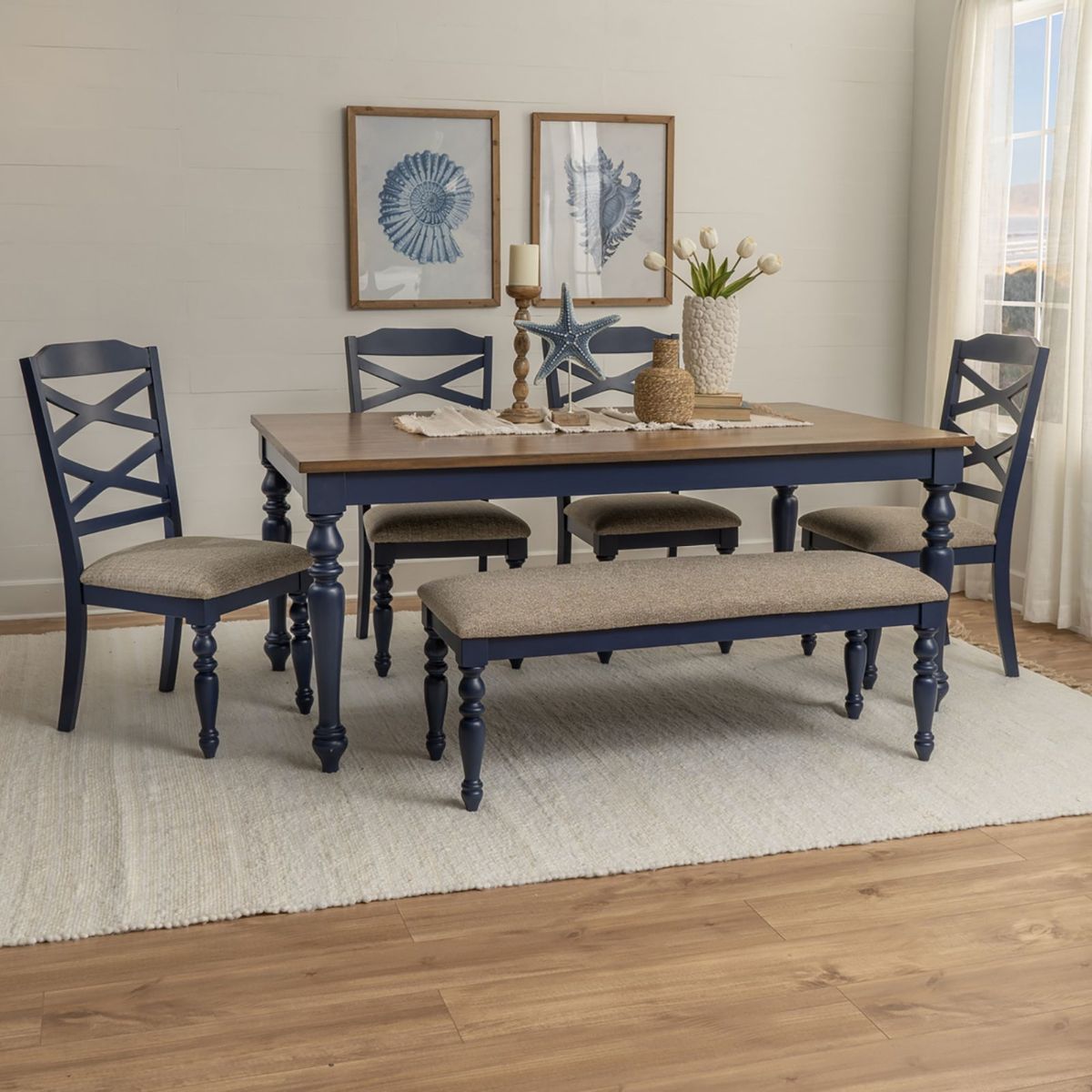 Picture of Trimble Navy Dining Table