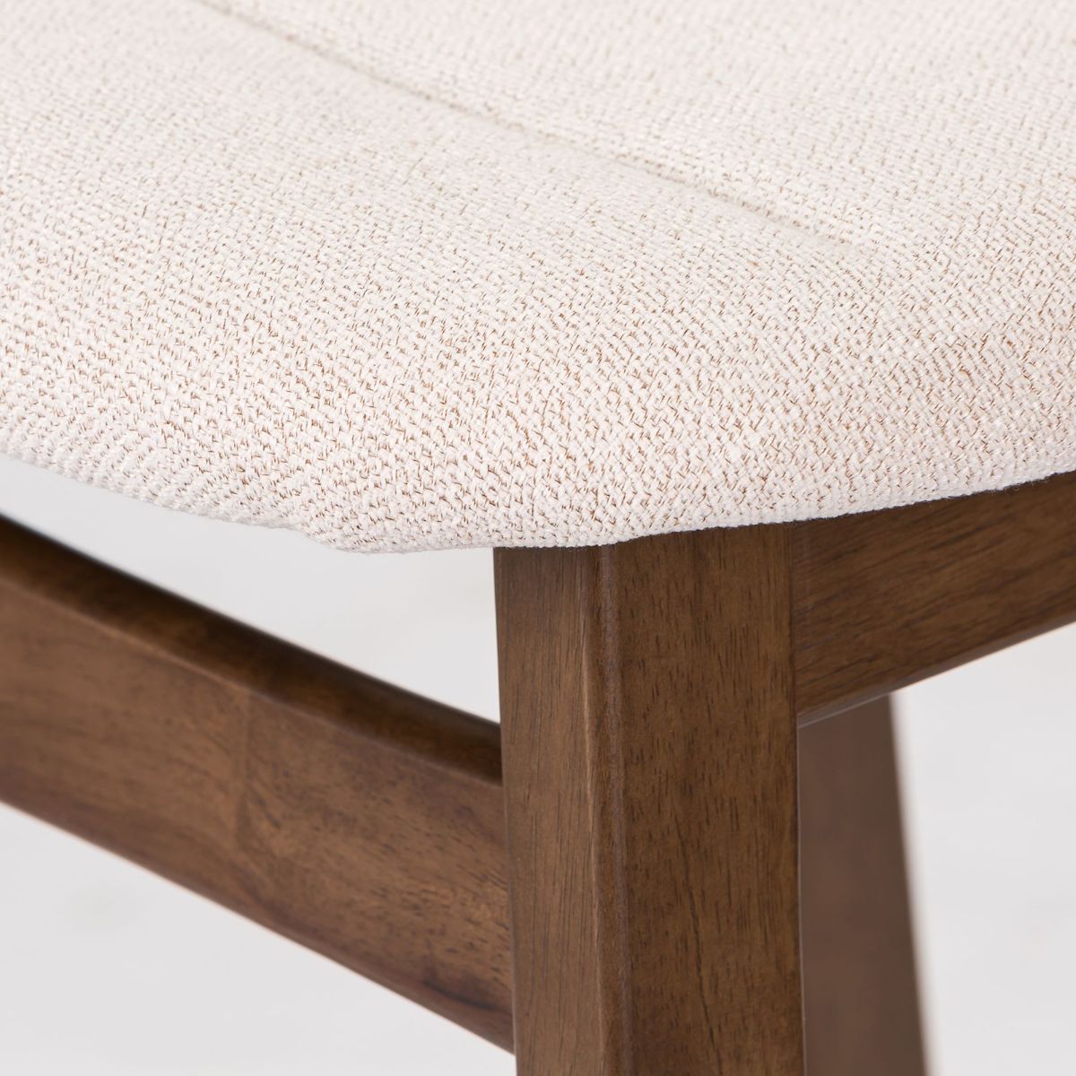 Picture of Space Savers Satin Walnut Tan Counter Chair