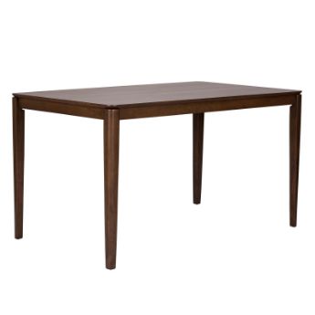 Picture of Space Savers Satin Walnut Rectangular Table
