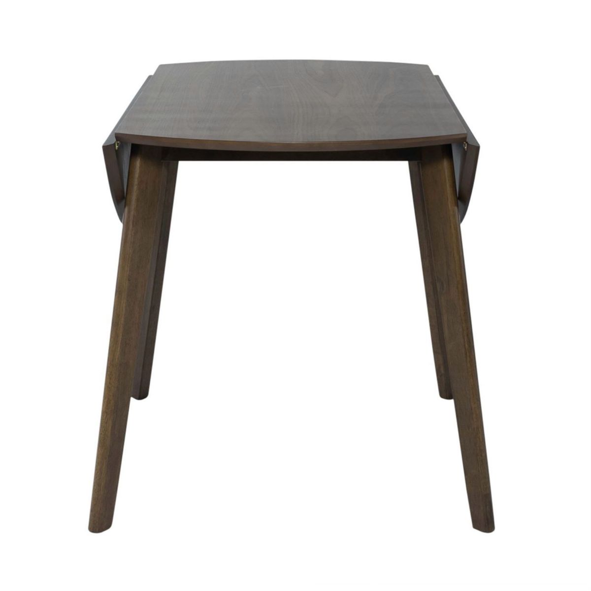 Picture of Space Savers Satin Walnut Drop Leaf Table