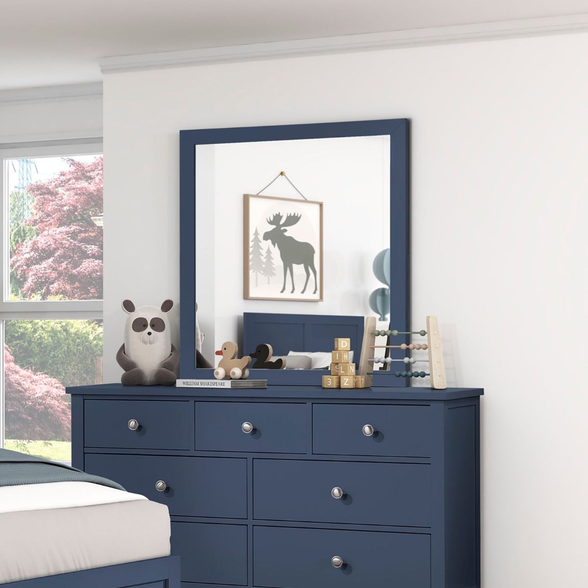 Picture of Nora Blue Mirror