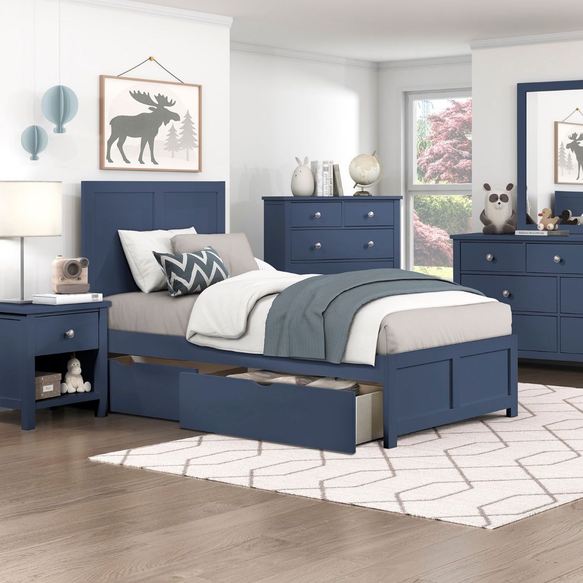 Picture of Nora Blue Storage Box