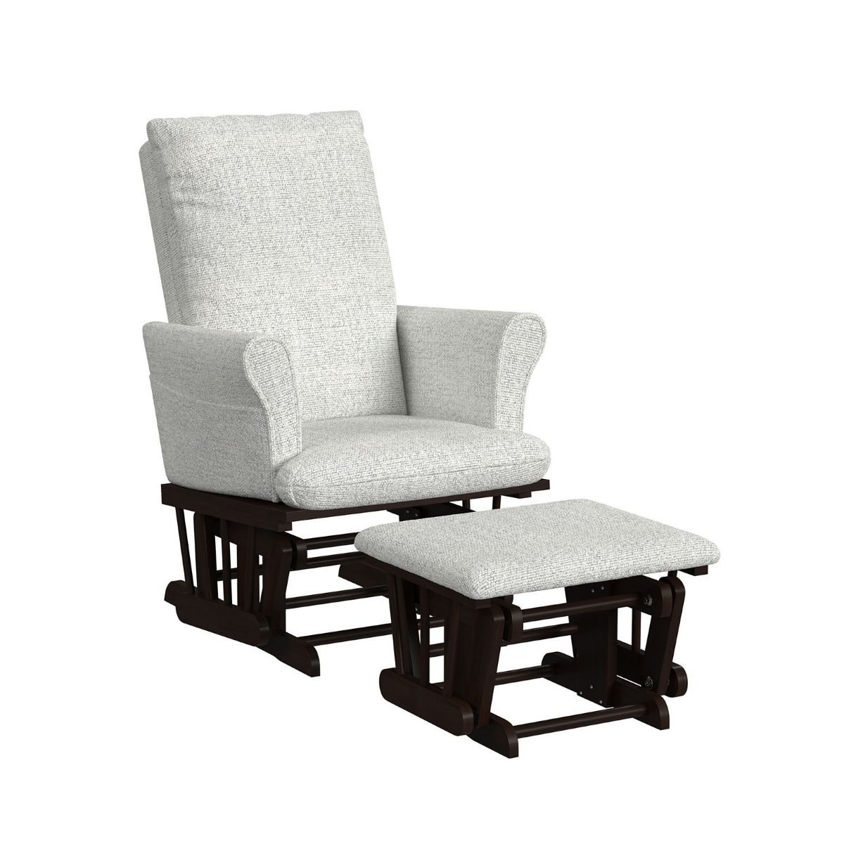Picture of Britt Owl Glider Rocker & Ottoman