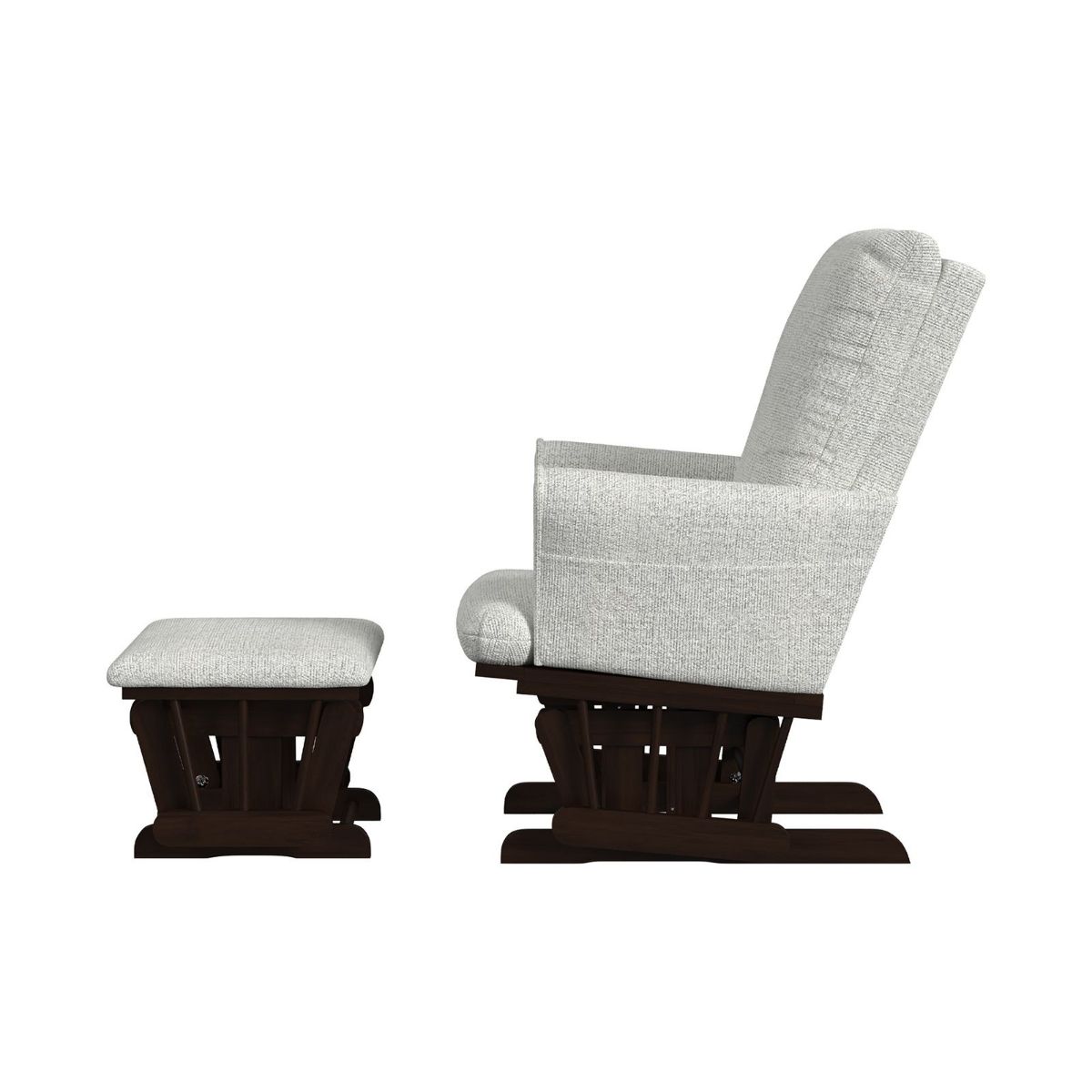 Picture of Britt Owl Glider Rocker & Ottoman