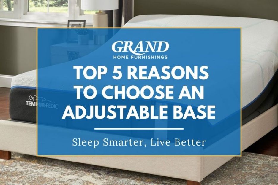 Top 5 Reasons to Choose an Adjustable Base