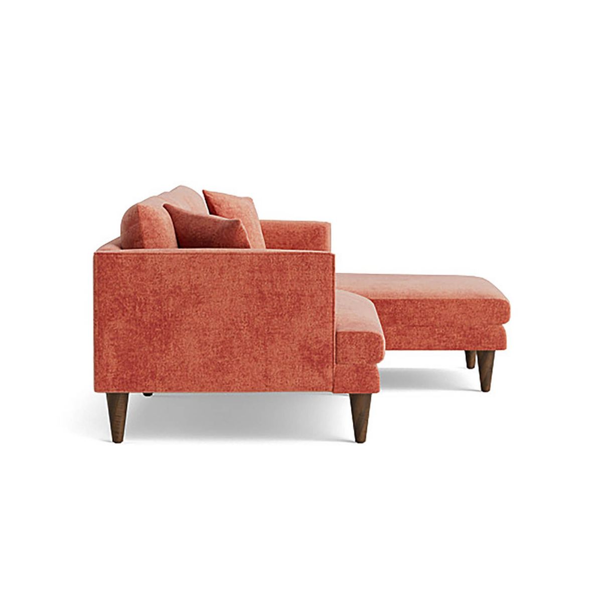 Picture of Lewis Plush Terra Rose 2-Piece Sectional