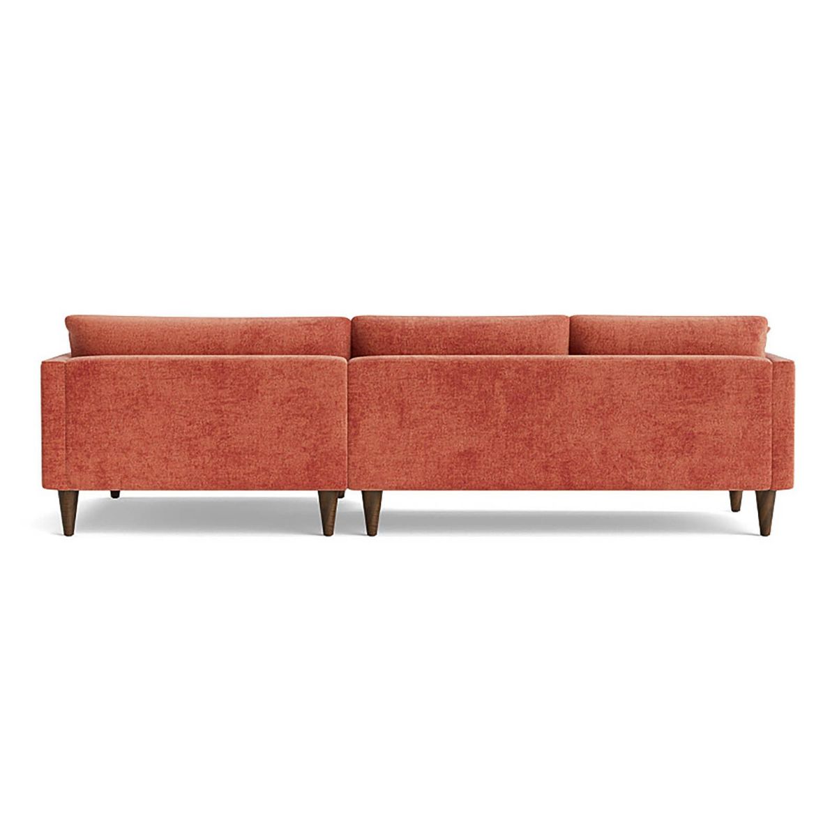 Picture of Lewis Plush Terra Rose 2-Piece Sectional